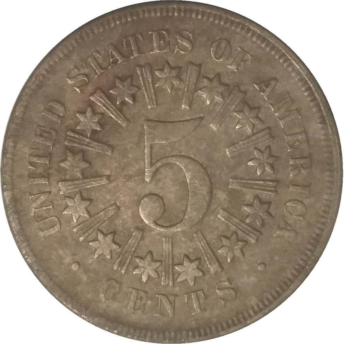 1866-5c-Shield-Nickel-With-Rays-#8